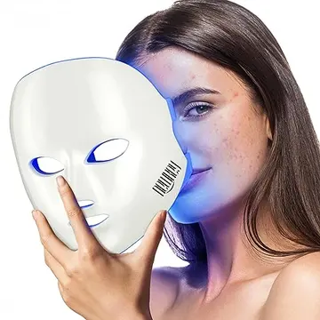NEWKEY Blue Light Therapy Mask for Acne
